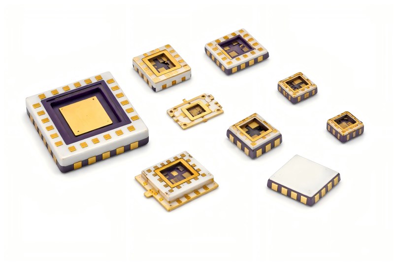 CLCC – Ceramic Leadless Chip Carrier